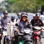 Nang nong tang cuong o mien Bac nhiet do Ha Noi co the cham nguong 40 do C 2
