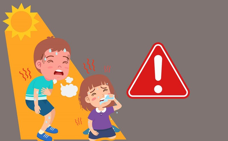 Cách bảo vệ trẻ em trong đợt nắng nóng kéo dài 2 Cach bao ve tre em trong dot nang nong keo dai 1