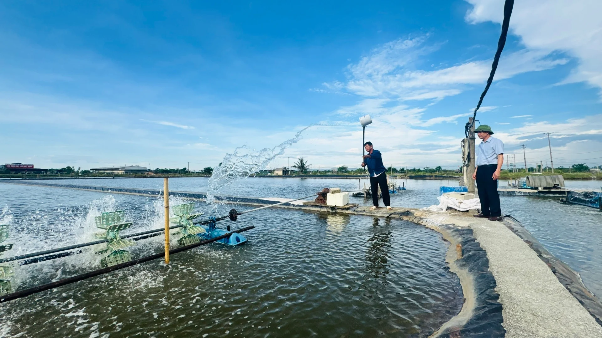 Thời tiết thay đổi ảnh hưởng thế nào đến ao nuôi thủy sản? 4 Thoi tiet thay doi anh huong the nao den ao nuoi thuy san 1